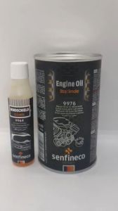 SENFINECO 9976 300ml TĂNG ĐỘ NHỚT VÀ SENFINECO 9964 32ml NƯỚC GẠT KÍNH Ô TÔ (Senfineco 9976 300ml Engine Oil Smoke Stop And Windshield Cleaner 32ml)