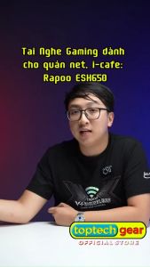 Tai Nghe Gaming RAPOO ESH650 Âm Thanh Vòm 7.1 Led RGB - Chính Hãng BH 2 Năm Lỗi Đổi Mới