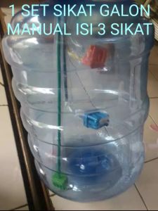 Sikat Pembersih Galon Manual Isi 3 Sikat Pembersih Galon dan Jerigen