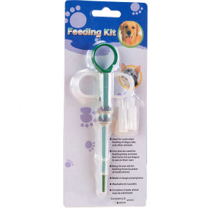 Integrated Pet Feeder Deven Cat Medicine Syringe Water Injection Device One Stop Solution for Feeding Cats Easy to Use