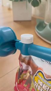 Tiger & Mimi Multifunctional Pet Food Scoop Cat Dog Sealing Clips Snack Dispenser Nozzle Reusable Packaging 宠物食物勺