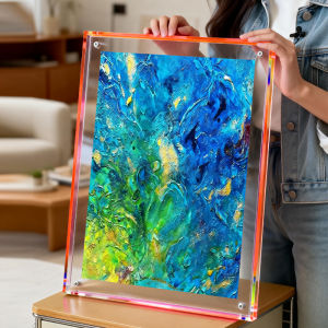 YASISHA | Abstract Art Acrylic Scarf Design Hall Decorative Picture
