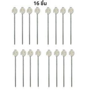 8 Luminous เต็นท์ Heavy Duty GROUND Anchor เล็บโลหะเต็นท์หมุดสําหรับ Outdoor Camping เต็นท์ Inflatable Garden Decor