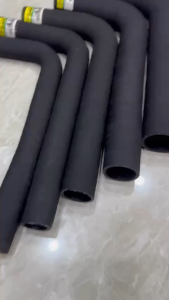ỐNG KÉT NƯỚC HÌNH CHỮ L DÀI CAO SU CÓ BỐ VẢI PHI 35-70mm (GIÁ BÁN THEO CÁI)
