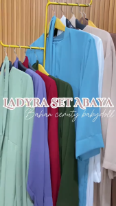 ABAYA TURKEY 2IN1 INNER PLUS OUTER SIZE S SAMPAI JUMBO