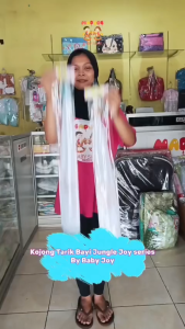 Baby Joy Kojong tarik bayi Jungle Joy series BJK0011 Warna Hijau & Coklat