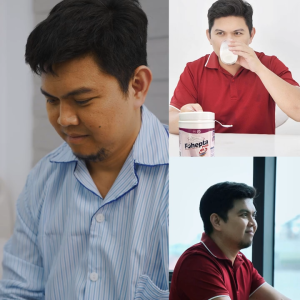 Shop037 FOHEPTA Plus Milk (Promo) 400g Helps prevent liver diseases such as cancer cirrhosis and fatty liver