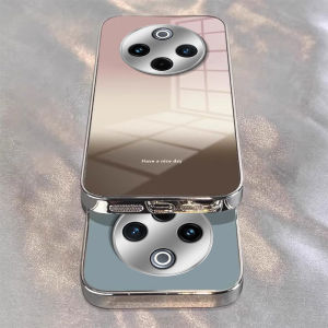 Vivo Y300Pro Womens Phone Case Gradient Blending Simple Style Fashionable Glass Protection Shell for Vivo Y200i Y100 Y93