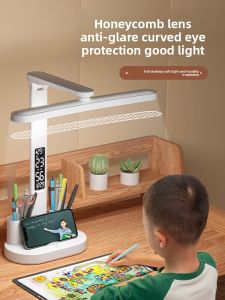 MONLEYTA | German AAA Grade Student Children Study Desk Lamp Long Battery Life Eye Protection Homework Bedside Light Anti-Nearsightedness