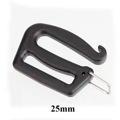 1/3/5/10pcs DIY G Hook Webbing Buckles Quick Release 25/38mm Backpack Bag Clips for Luggage Sack Hiking Backpack Strap Outdoor