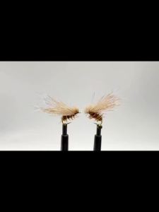 8Pcs Size 14# Dry Fly Fishing Lures Hand‑Tied with Natural Materials & High‑Strength Carbon Steel Hooks Effective Fishing Flie