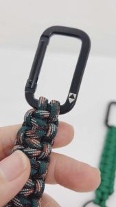 COBRA KEYCHAIN paracord premium handmade high quality keychain carabiner gift key ring kunci