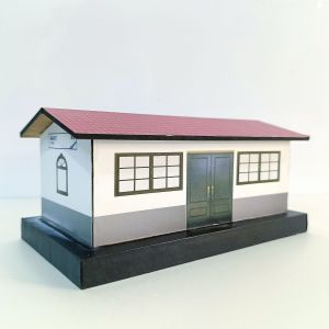 Miniatur Stasiun Kereta Api Handmade