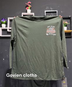 Kaos Distro Jumbo Lengan Panjang  2xl - 5xl Katun Premium