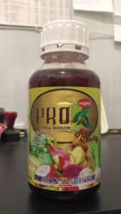 Pro K Super Pupuk Buah Cahaya Biru Tua/Kayu Manis/Maroon/Violet dengan Boron & Tironi 500ml