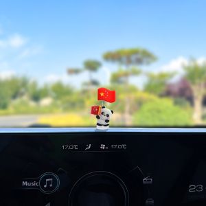 LUKSEN | Patriotic Adorable Nodding Car Decorative Accessories