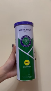 SLAZENGER WIMBLEDON ULTRA VIS TENNIS BALLS BRAND NEW OUTER DESIGN 2024 1 CAN