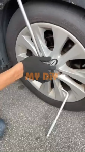 MYDIYHOMEDEPOT - Good King 12” Or 20” ½” Heavy Duty Drive CR-V L Handle Wrench L Handle Bar Extension Breaker Bar Socket