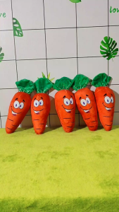 GẤU BÔNG CÀ RỐT BÁNH MÌ SIZE 20CM VẢI LÔNG MỊN CAO CẤP HÀNG VIỆT NAM XUẤT KHẨU