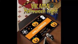 Thảm Trải Sàn Phòng Tắm Phong Cách Hiện Đại VIKAMA Kích Thước Lớn Chất Liệu Đất Tảo Diatom Mềm Mại Thấm Hút Nước Chống Trơn Trượt Chất Liệu Giả Da Lộn Dành Cho Phòng Tắm
