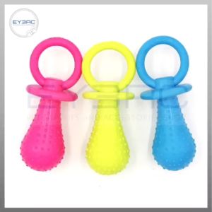 Rubber Chewing Toy Pacifier for Pets - Durable and Unique Design