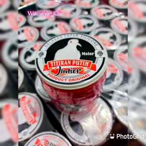Gelasan Titiran Putih Junior Original | Layangan Aduan