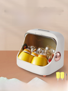 UV Disinfection And Drying Two-In-One Bottle Sterilizer Small Size Baby Dedicated Cleaning Cabinet Baby Integrated Machine