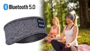 Wireless Bluetooth Earphone Sleeping Band Headphone Music Headphones Soft Elastic Comfortable Sports Headband Music Headset