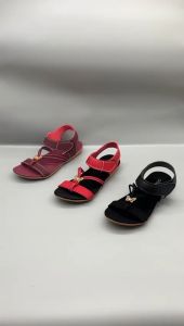 CY Shoe Summer Sandal Suede Block Mid Sandal