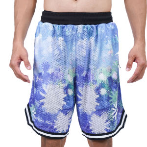 Quần Short MESH In Hình Sen