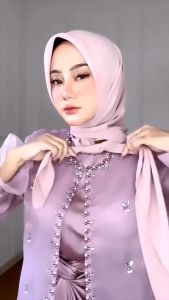 ONE SET JEMMA ORGANZA TERMURAH READY JUMBO SETELAN KONDANGAN WANITA KEKINIAN GAUN PESTA BAJU MUSLIM