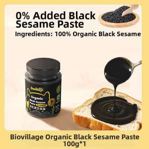 Biovillage | Organic Peanut Butter and Sesame Paste for Baby Food