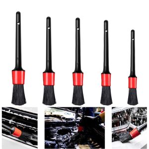 Car Detailing Brush Set Auto Brushes for Interior Dashboard Air Outlet Exterior Wheel Brush Car Cleaning Detailing Brush