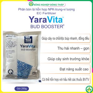 [COMBO 2 GÓI] Phân Bón Lá NPK-trung-vi lượng EC Fertilizer YaraVita BUD BOOSTER® (Gói 250g)