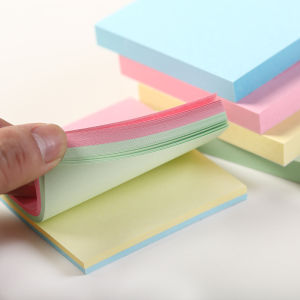 Sticky Note Memo Pad 100 Sheets Notes Memory School Office Supplies Sticker
