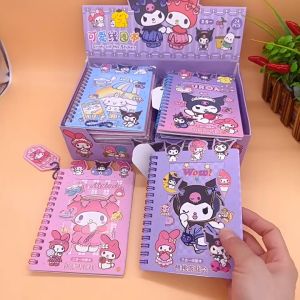 BINDER BOOK STIKER BUKU JOURNALING BUKU STIKER SANRIO | BUKU STIKER LOTSO BINDER BOOK STIKER SANRIO