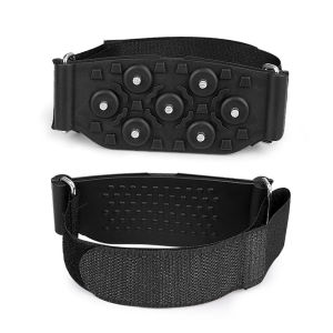 7 răng tuyết móng vuốt bám trên băng Non-Slip mùa đông móc đi trên băng có thể điều chỉnh Ice crampon Giày đi bộ Ice Spikes cho các hoạt động ngoài trời