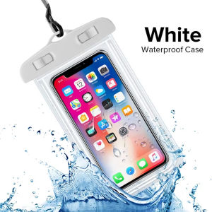 Air Bag Cartoon Water Proof Phone Pouch Anti Drop Floating Transparent Touch Screen Neck Hanging Protective Sleeve Cell Bag