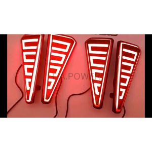 TOYOTA VOXY NOAH 80 2016-2019 DRAGON REAR BUMPER LAMPU LAMP REFLECTOR BRAKE LIGHT LED RUNNING SIGNAL