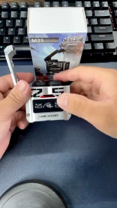 Tai Nghe Bluetooth Không Dây Mic Rõ Nét Âm Vòm Pin Cực Dai Chống Thấm Mồ Hôi M25 X15 Gaming