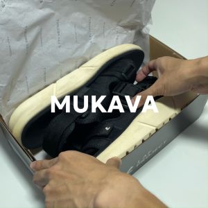 Sandal Gunung Pria Wanita Sendal Hiking Traveling Haji Umrah Mukava White Army LAF Project