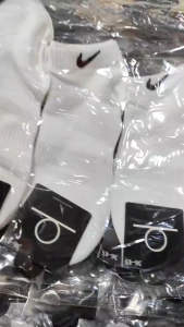 ถุงเท้าข้อสั้น ถุงเท้าใส่ทำงาน ถุงเท้าใส่ออกกำลังกาย ฟรีไซส์ 10 คู่ 5 คู่