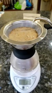 BREWISH 400ml Hand Brew Drip Pour Over Dripper Glass Pot Reusable Paperless Filter Stainless Steel Milk Fresh Coffee Maker Barista