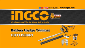 INGCO 20V LI-ION HEDGE TRIMMER | CHTLI20461
