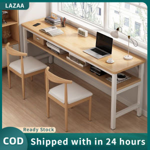 160/140/120cm Office Desk Computer Desk Meja Komputer Pejabat Meja belajar Simple Study Table Writing Desk Meja Pejabat Wooden Desk Suitable for Working At Home 电脑桌
