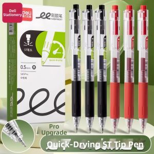 DELI | Bút Bi Nhanh Khô Mượt Mà Dung Lượng Lớn 0.5mm