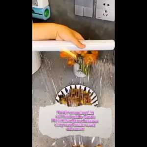 PW-02 30CM X 100M Plastic Wrapping PE Pembungkus Makanan Cling Wrap Sealer Awet & Aman