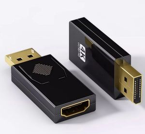other | DisplayPort to HDMI Adapter 4K DP to HDMI-Compatible Converter for PC & Laptop – Supports Ultra HD Video/Audio