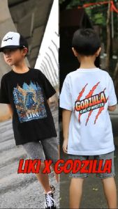 เสื้อยืดเด็ก รุ่น LIKI X GODZILLA KING OF MONSTER มาในดีไซน์สุดเท่ห์ โดดเด่นไม่ซ้ำใคร