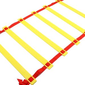GM SPORT สปีดแลดเดอร์ รุ่น 5002 ความยาว 5 เมตร  3 เมตร สำหรับฝึกความคล่องตัว 5M Football Agility Ladder for Soccer Speed Fitness Feet Training